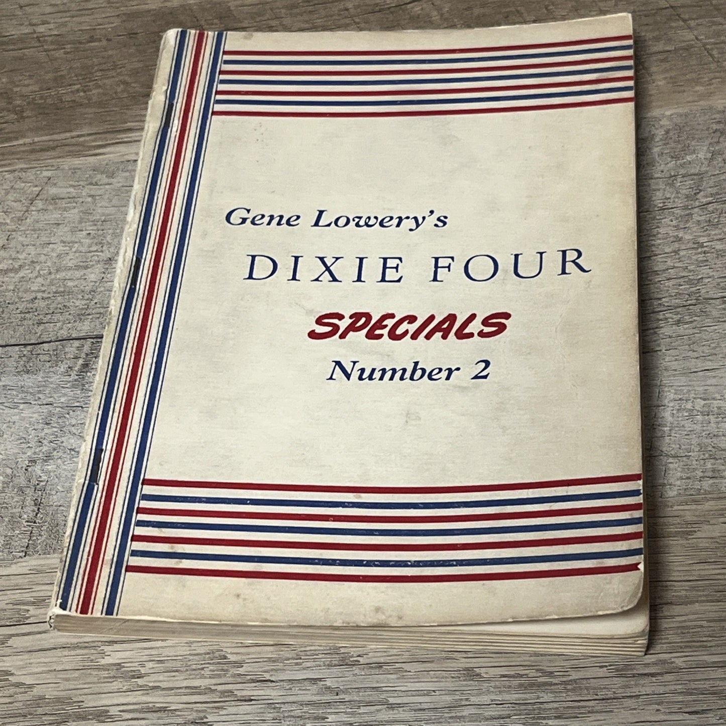 Gene Lowery's Dixie Four Specials Number 2