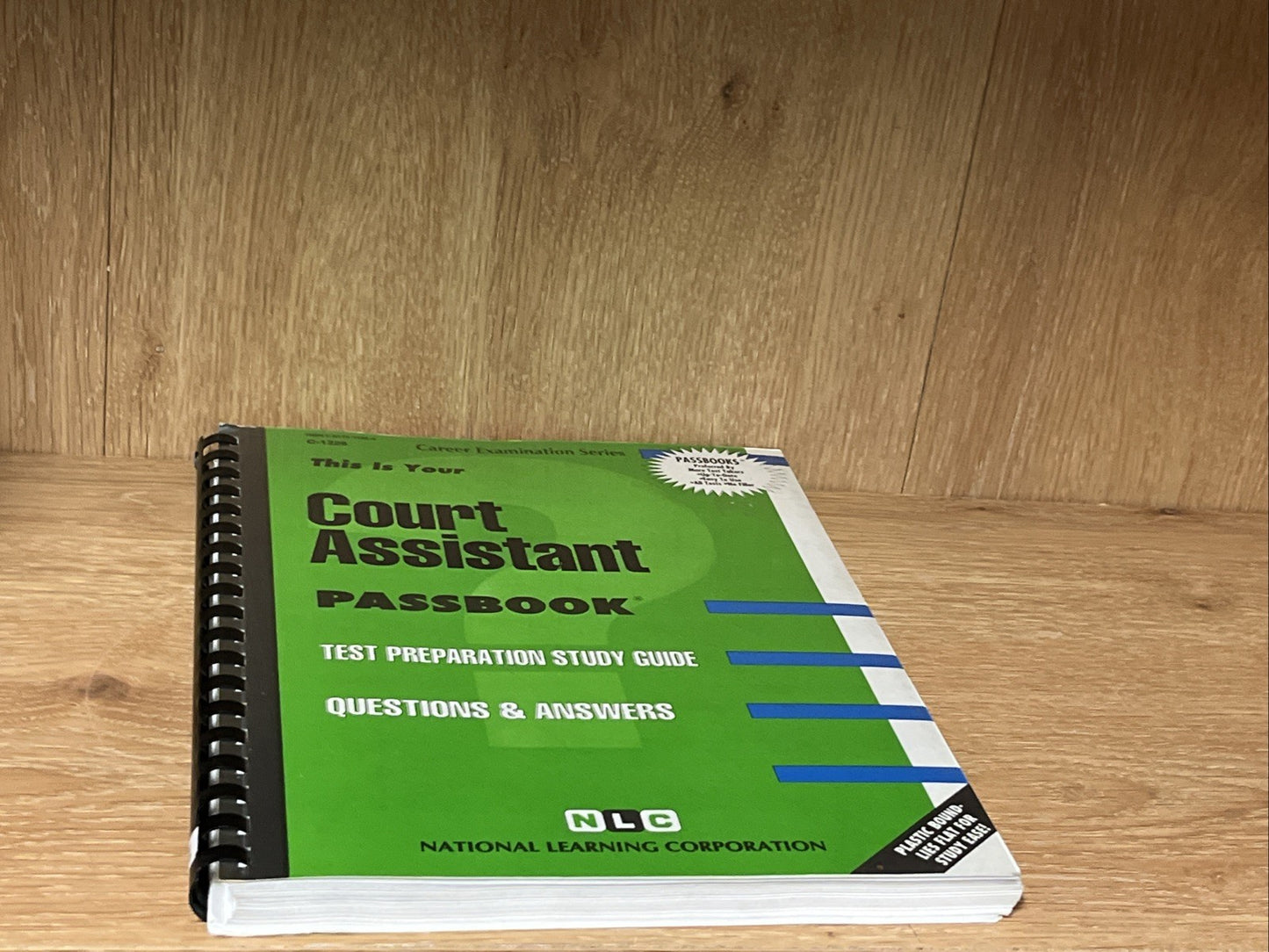 Court Assistant: PASSBOOK,TEST PREPARATION STUDY GUIDE, QUESTIONS & ANSWERS