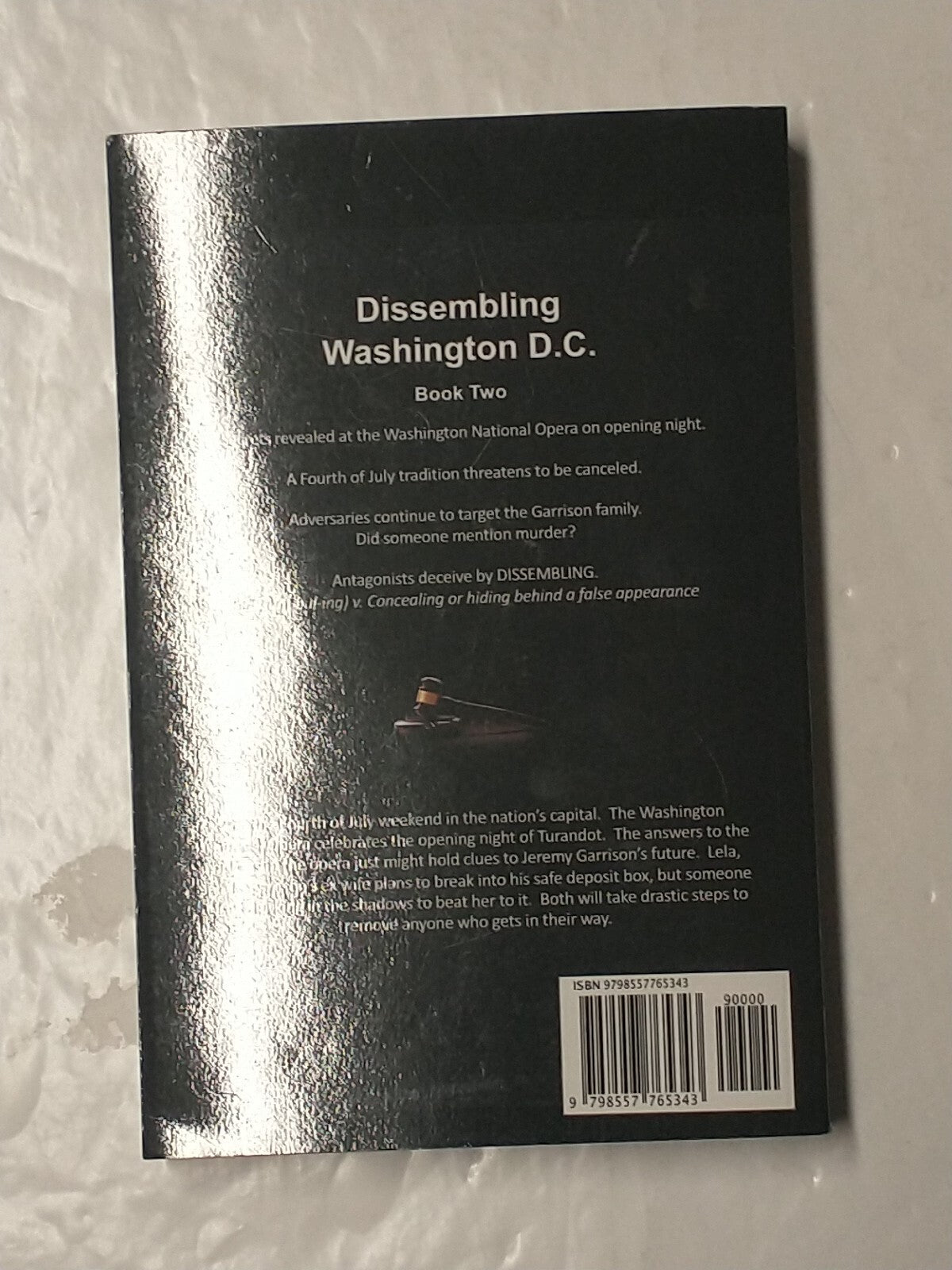 Dissembling Washington DC By A.A Endsley