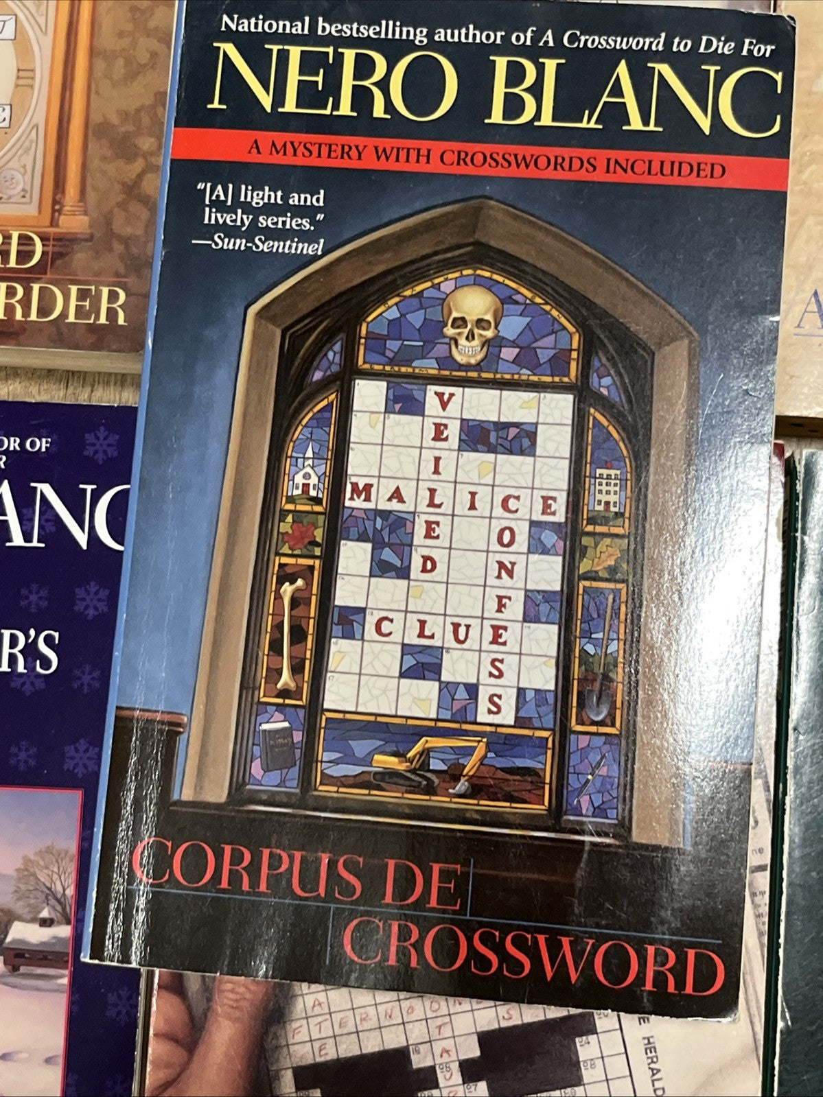Nero Blanc Books Lot of 7 Crossword books