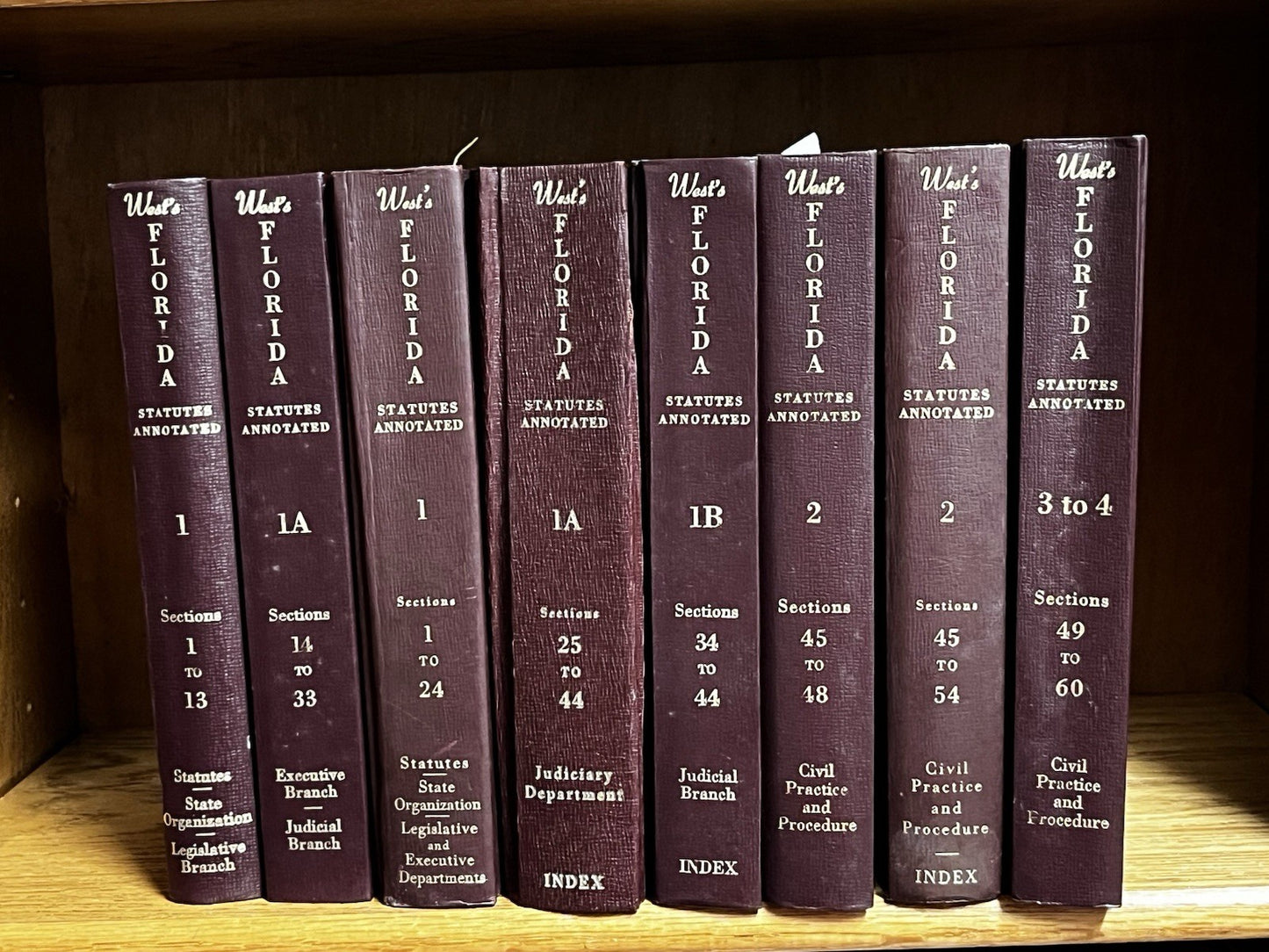 Decorative law books Random 8 Lot