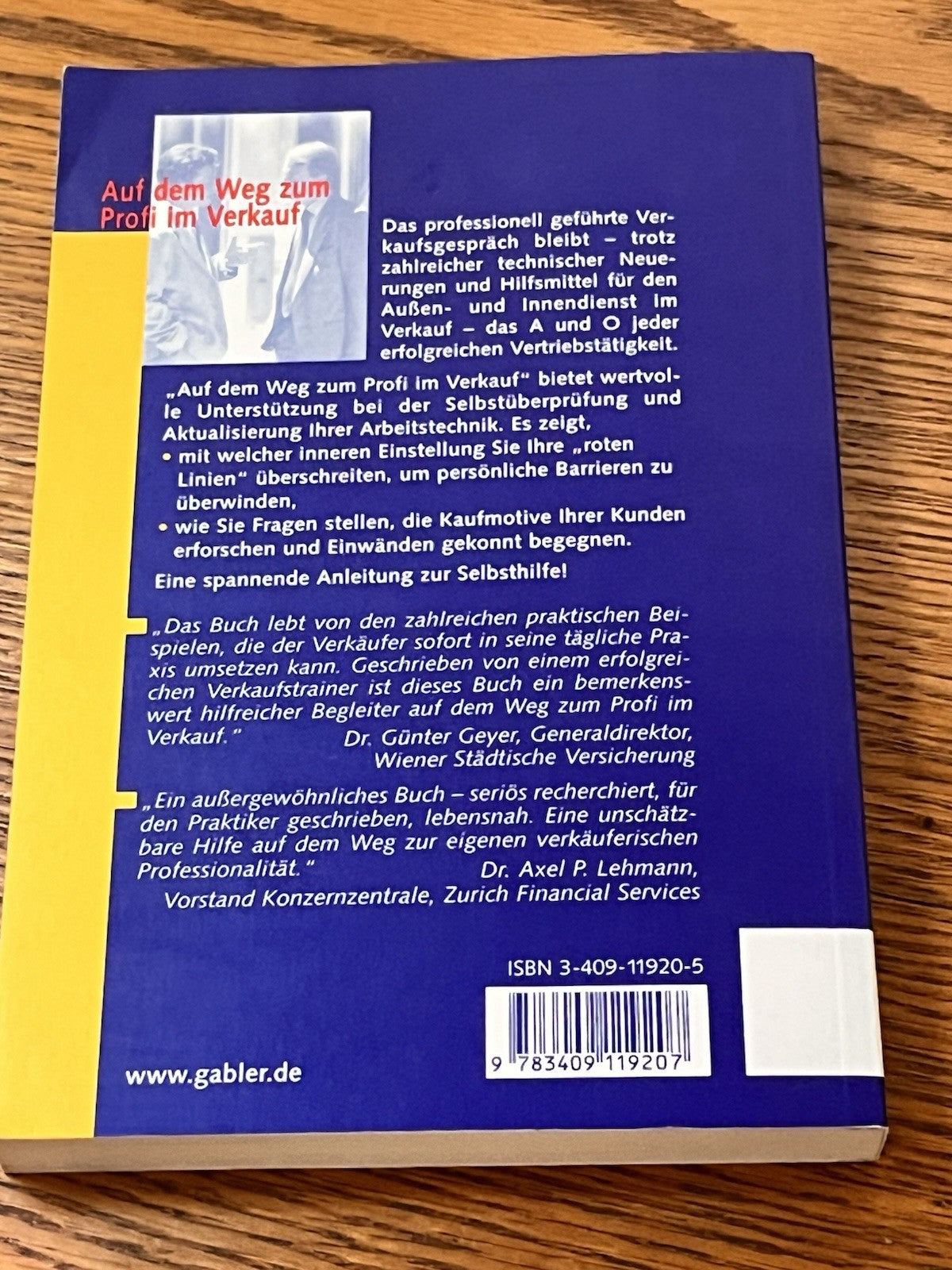 Auf dem Weg zum Profi im Verkauf - Verkaufsgespräche kundenorienti führen Herndl