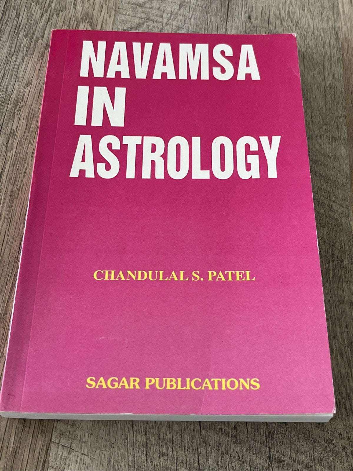 Navamsa In Astrology 1st Edition By Chandulal S Patel Astrology Books 1997