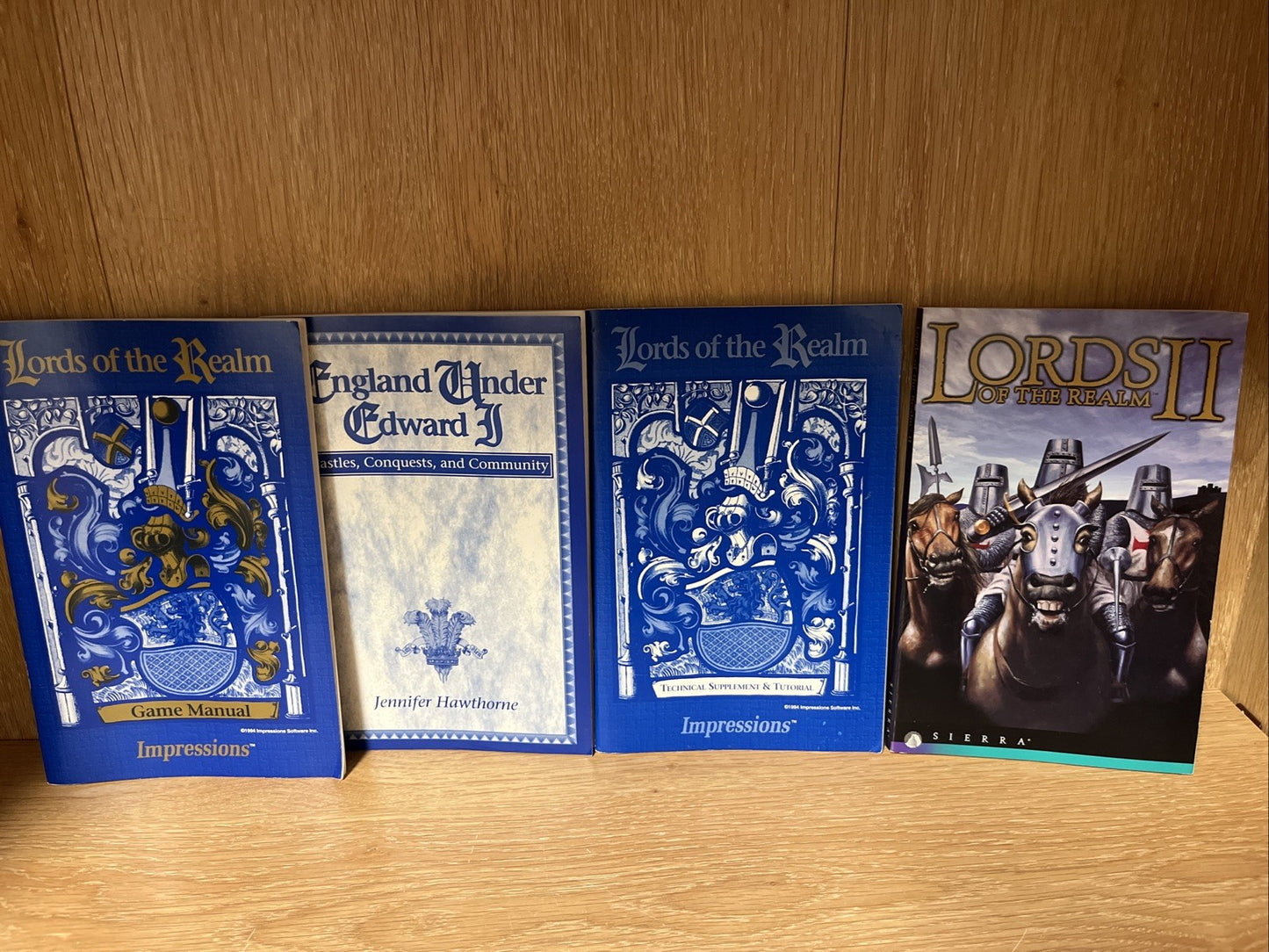 Lords of the RealmLot 4 Game Manual, Technical supplement & Tutorial & More