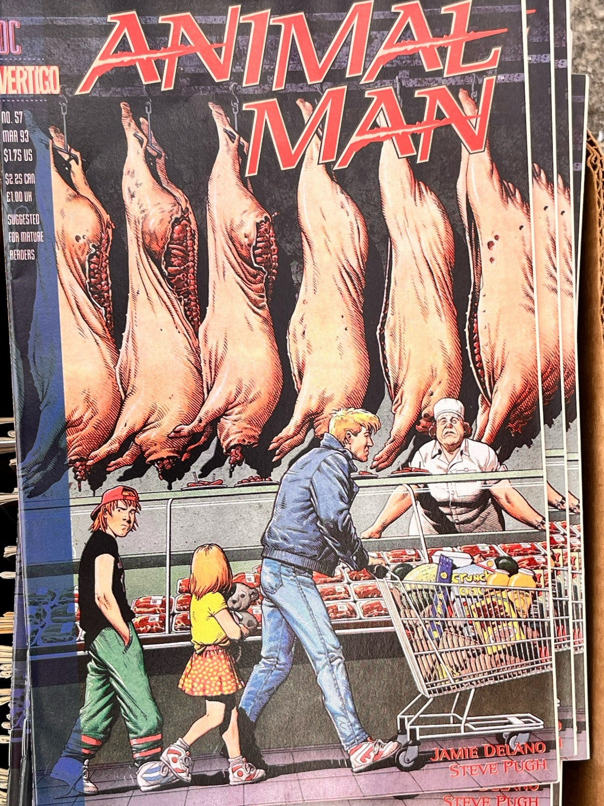 DC Comics Animal Man Lot of 50 (Issue #57 Single Issues, Wholesale