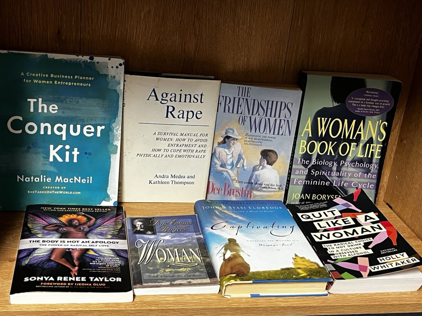 Lot of 8 Womens Book Non Fiction Self Help Inspirational More