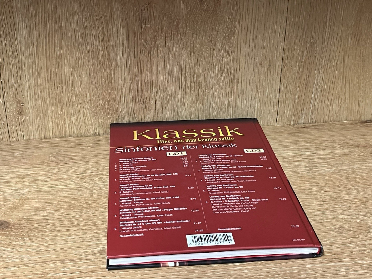 Klassik - Alles, was man kennen sollte. Sinfonien der Klassik 2CDs Haydn. Mozart