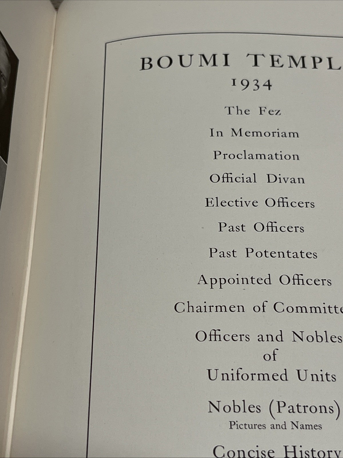 The Book Of BOUMI 1884-1934 And Story Of The Mystic Shrine, Ist Edition Tompkins