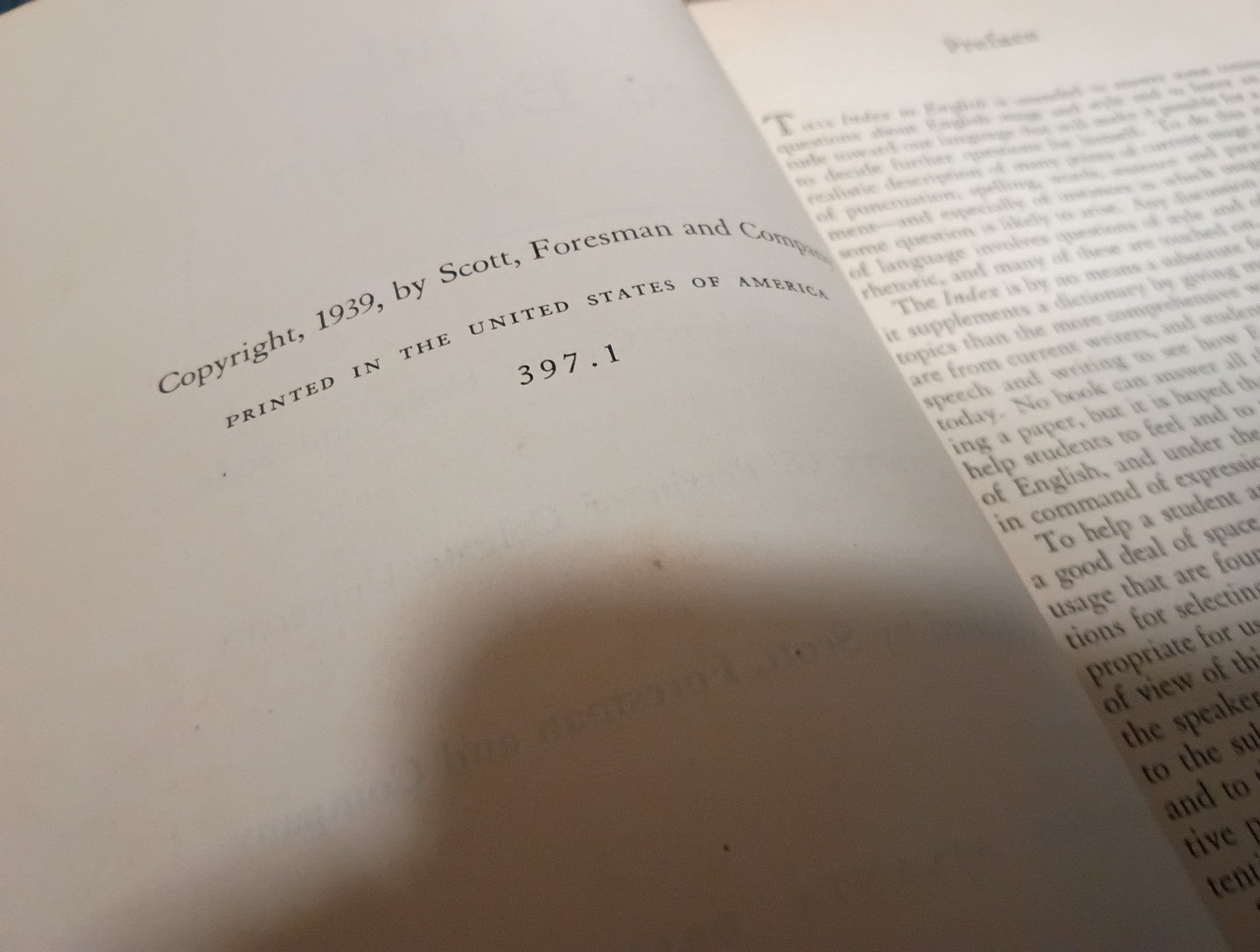 An Index To English & Practical English And The Command of Words 1939 / 1960