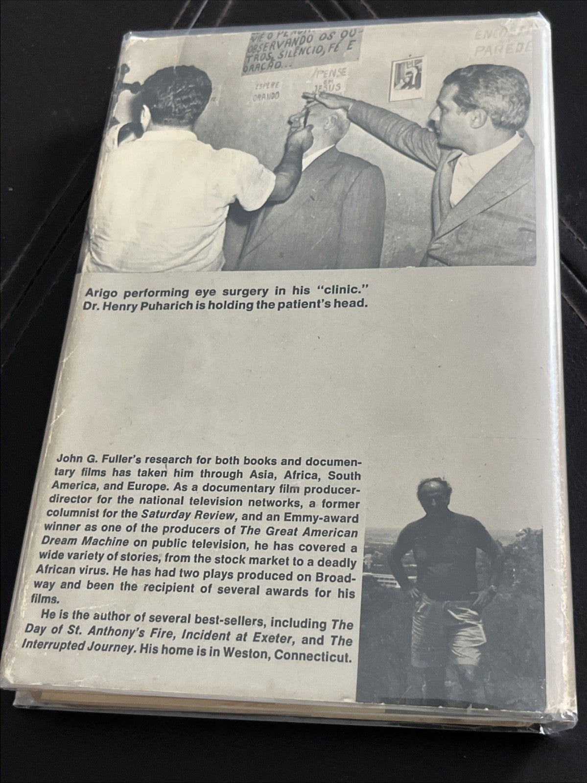 Arigo: Surgeon of the Rusty Knife, (1st Ed) by Fuller, John G. 1974 BIO
