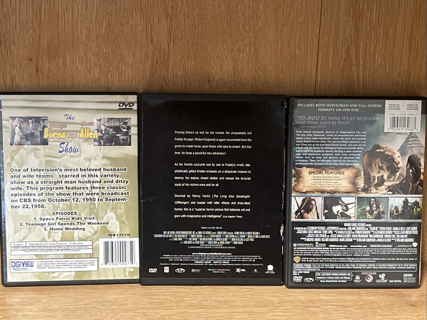 3 lot dvd movies assorted