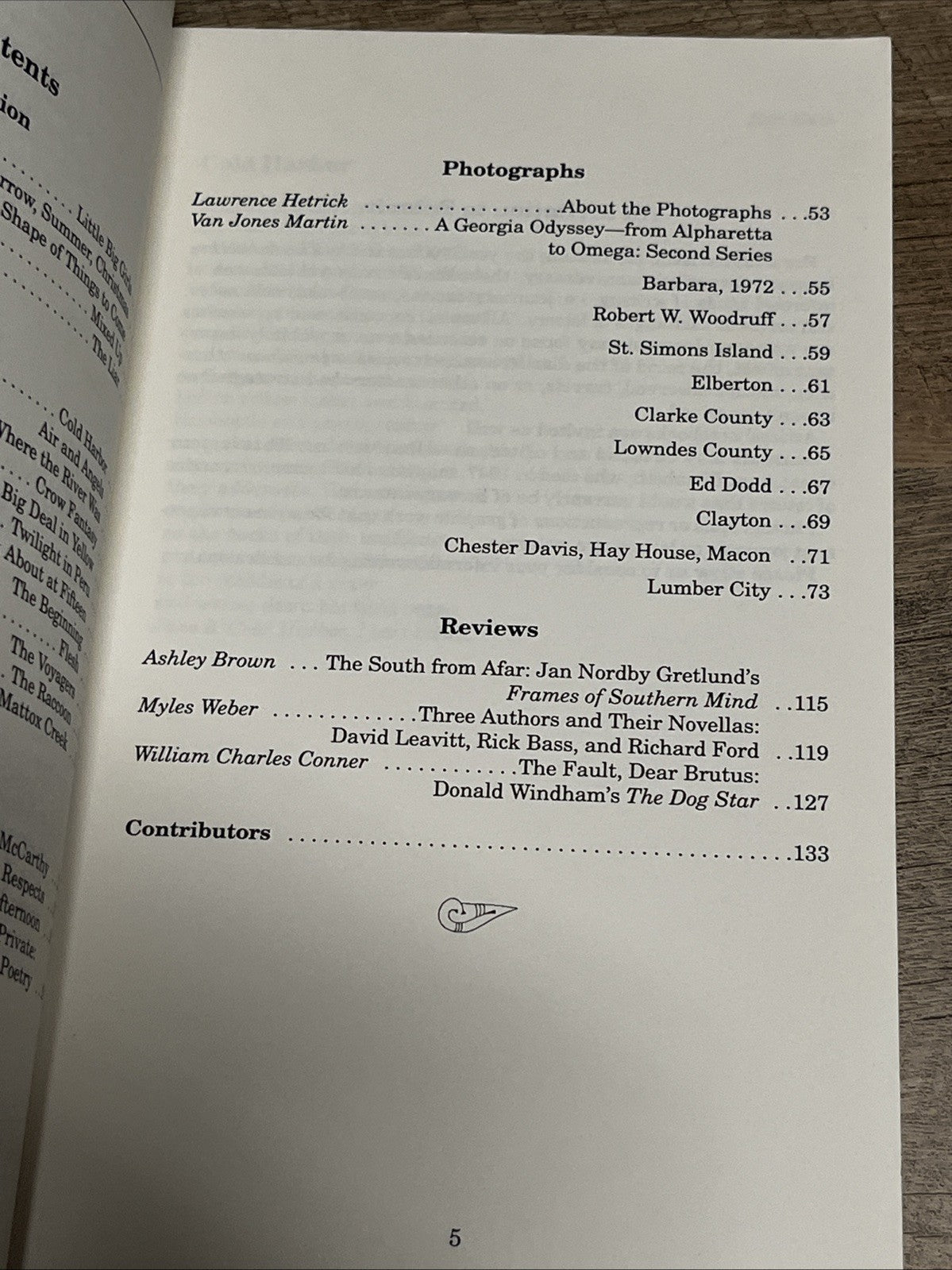 CHATTAHOOCHEE REVIEW winter 1999 Volume XIX Number 3 By Lamar York