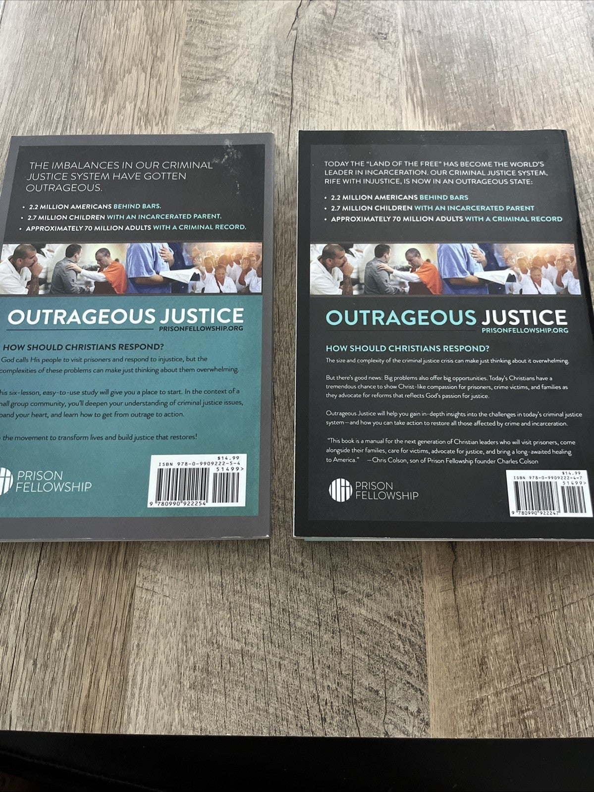 Outrageous Justice by Craig DeRoche, Heather Rice-Minus and Jesse Wiese Book Lot