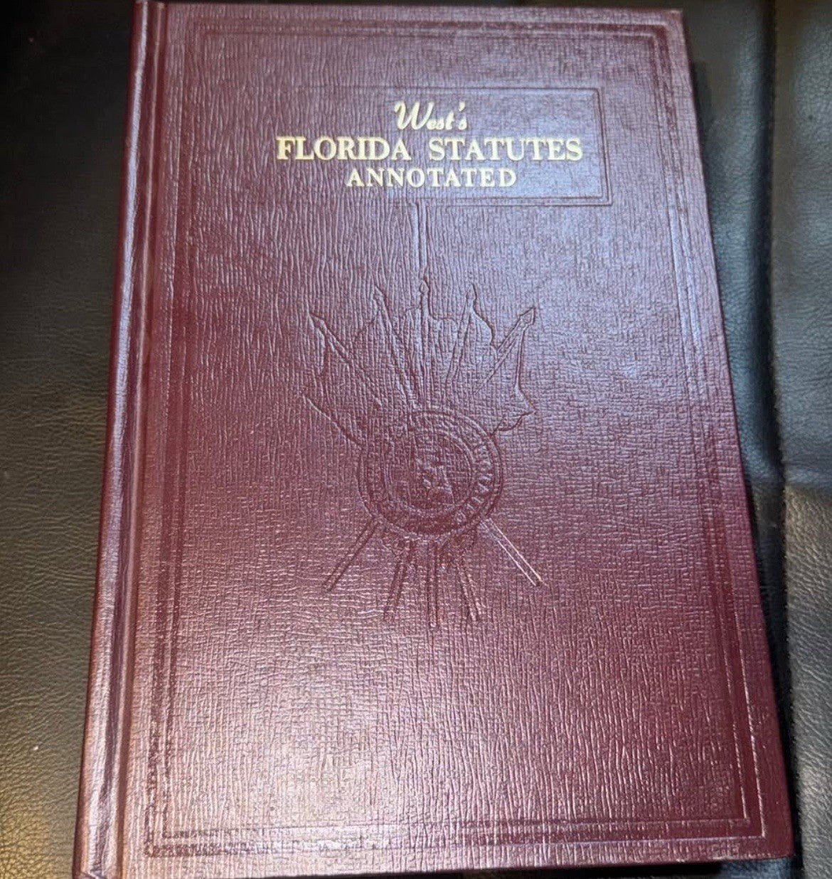 80 Lot West’s Florida Statutes Annotated Hardback Law Books Lawyer Office Decor