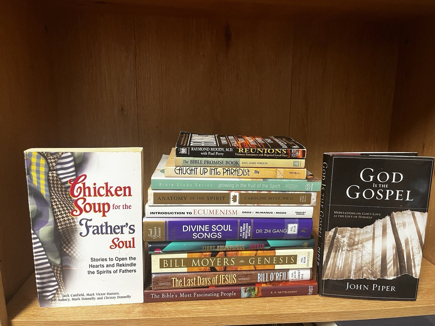 Christian Used Book Lot 13lbs Random Mixed Religion Book
