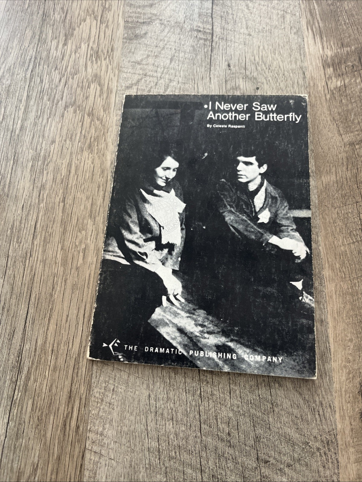 I Never Saw Another Butterfly, Celeste Raspanti 1971 Vintage Paperback