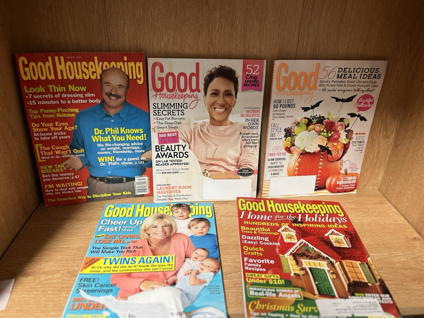 Lot Of 12 Good Housekeeping Magazine 2004/2005/2006/2008/2014