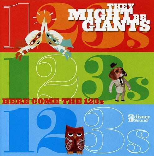 THEY MIGHT BE GIANTS HERE COME THE 123'S CD/DVD