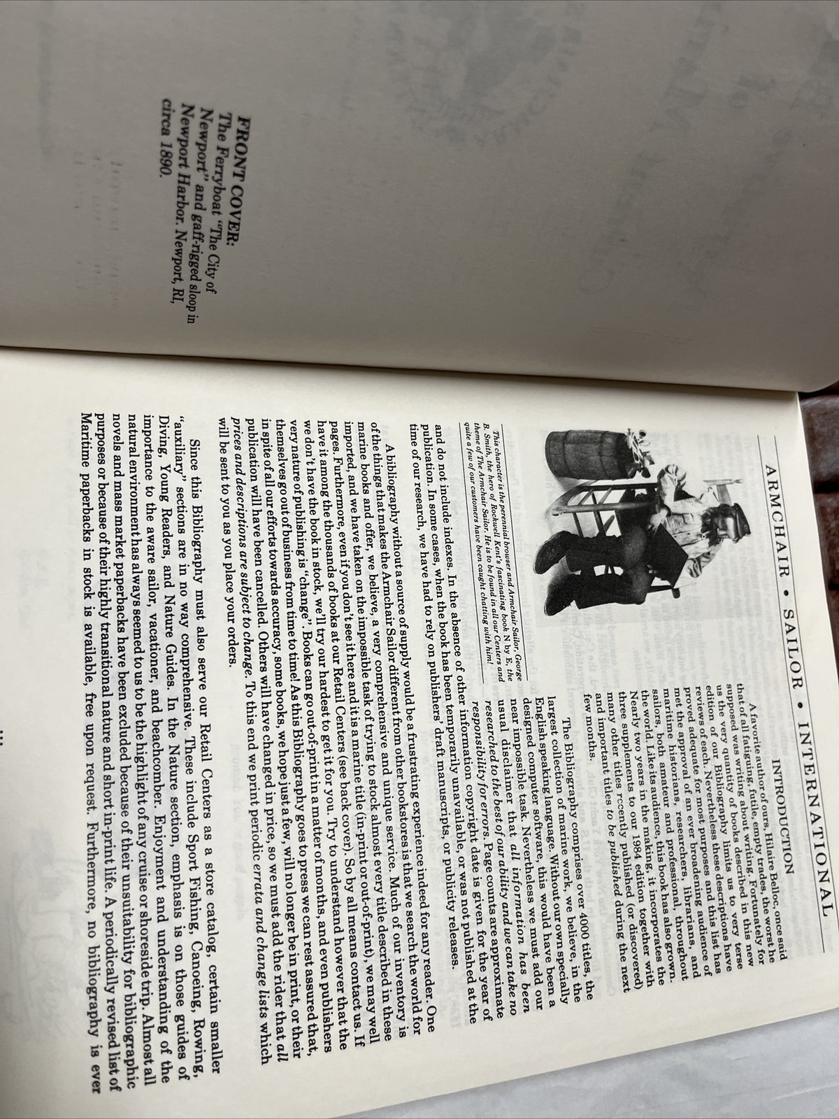 Descriptive Bibliography of Current Marine Titles Armchair Sailor Intl 1986