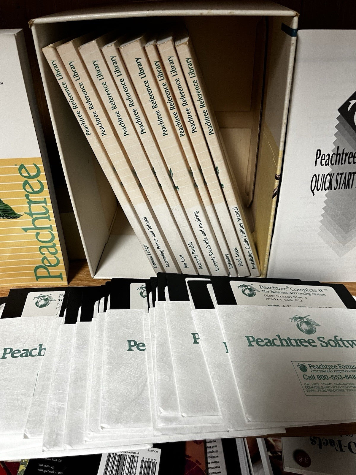 Vintage Peachtree Double Bonus Bundle - Complete II and Data Query II