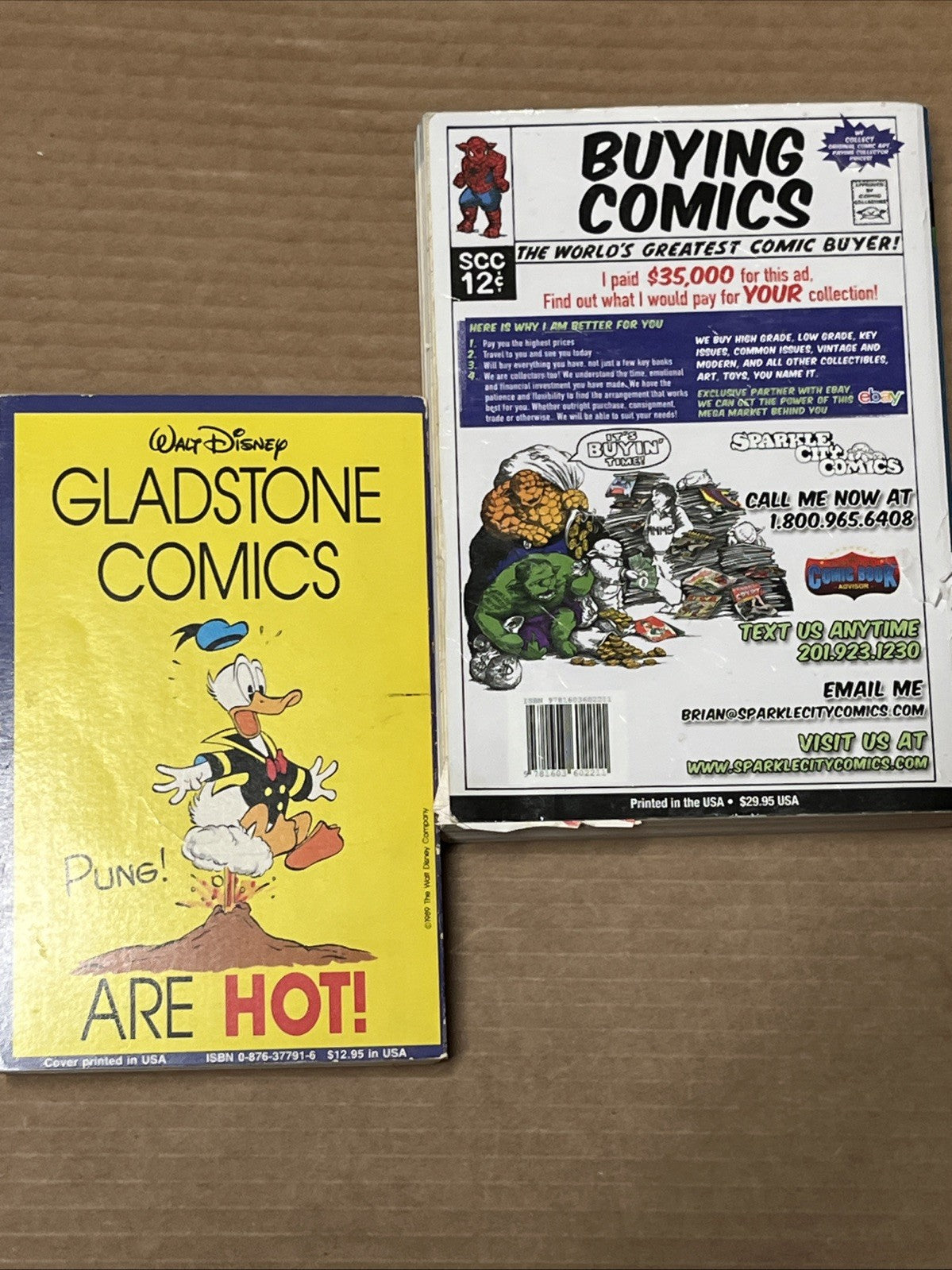 Official Overstreet Comic Book Price Guide - 19 & 48 Edition 1989 | 2018-2019