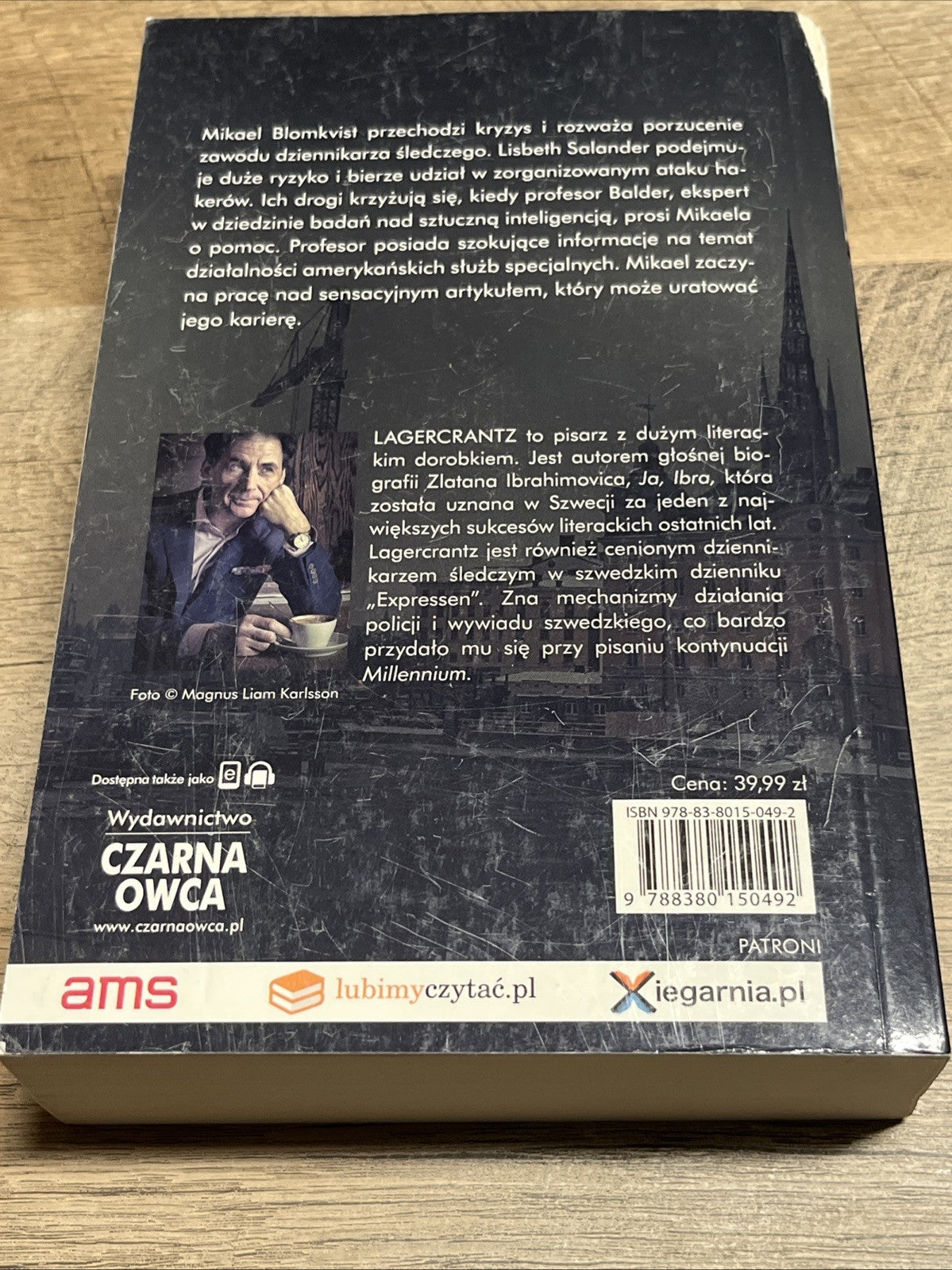 DAVID LAGERCRANTZ - CO NAS NIE ZABIJE - BOOK, 2015