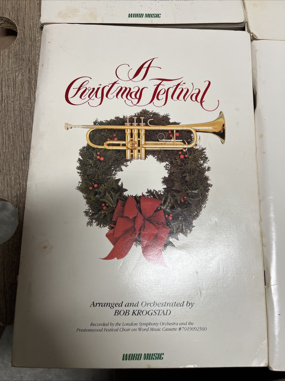 A Christmas Festival By Bob Krogstad LOT OF 14