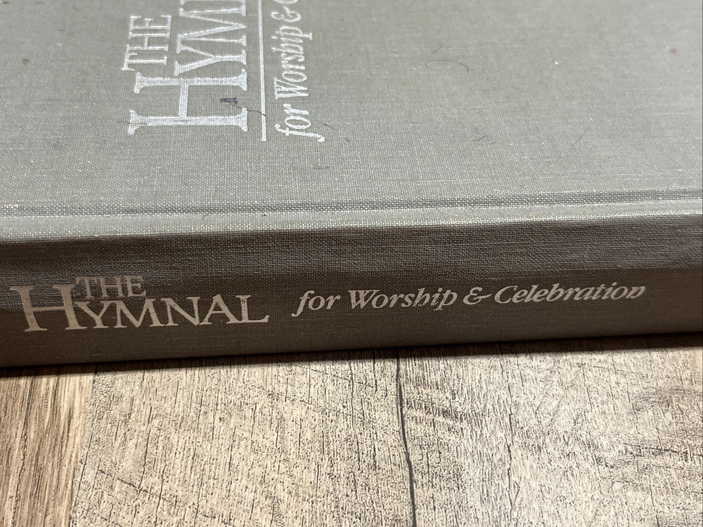 The Hymnal for Worship and Celebration Gray Hardcover 1986 /EX Libris