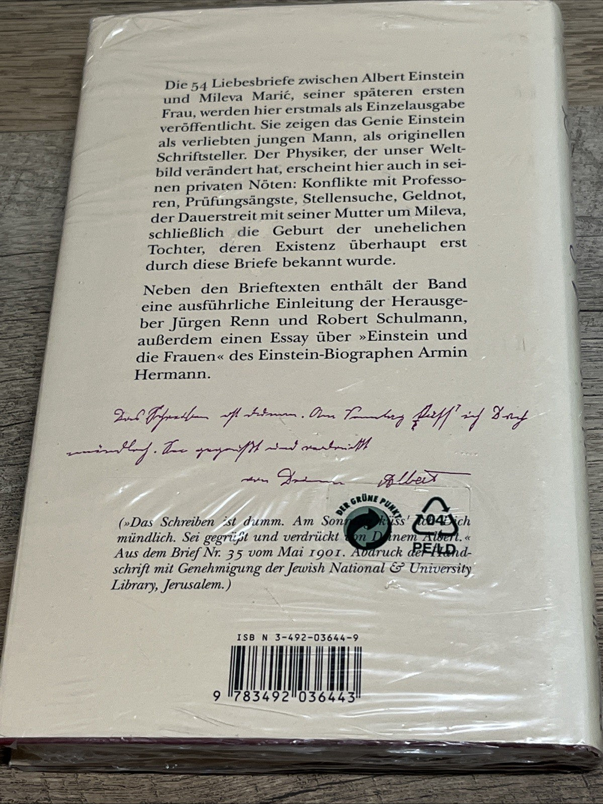 Am Sonntag küss' ich Dich mündlich Die Liebesbriefe 1897-1903 Piper