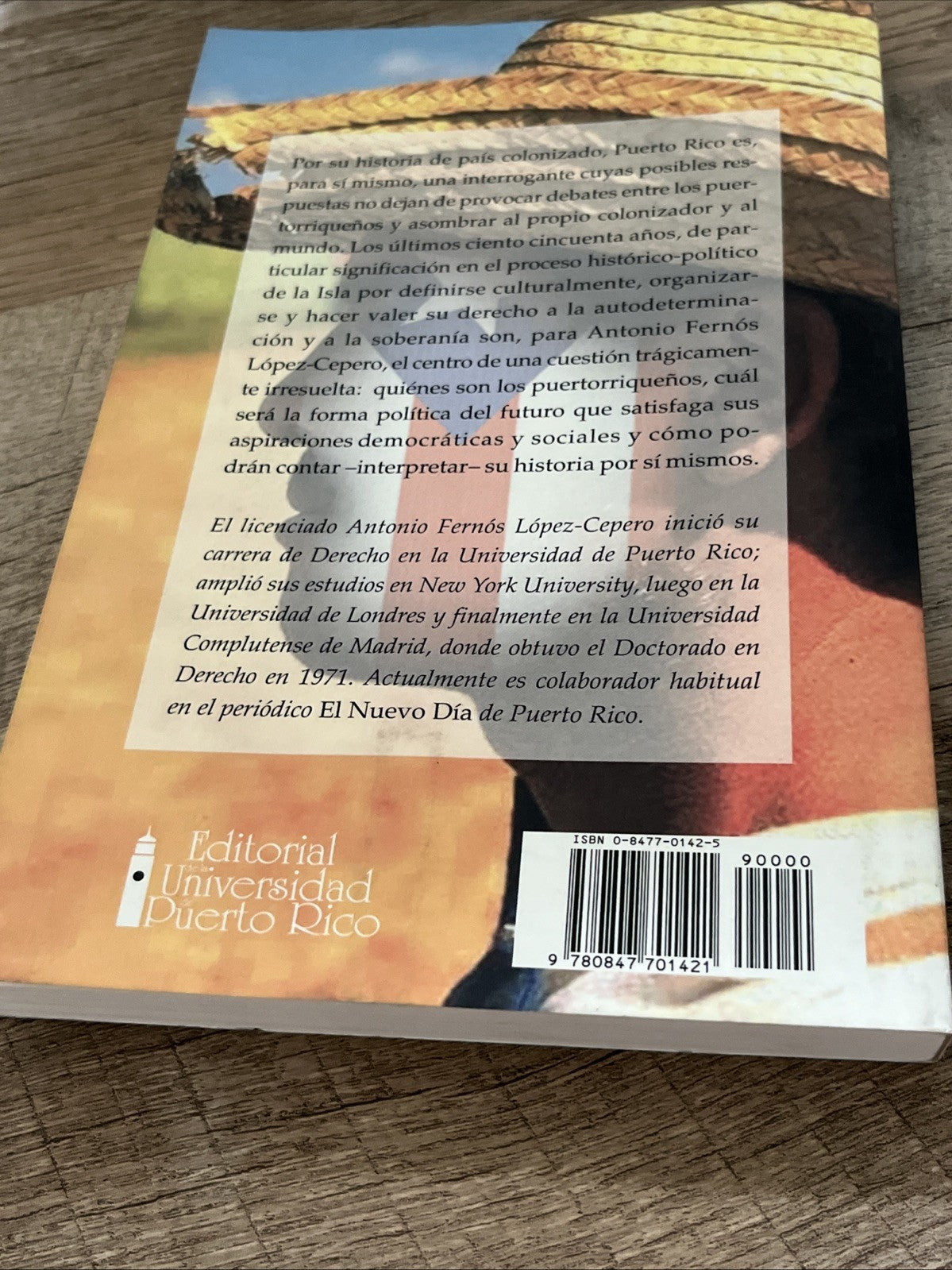 Ser Nosotros Mismos Por Antonio Fernos Lopez Cepero Puerto Rico PB