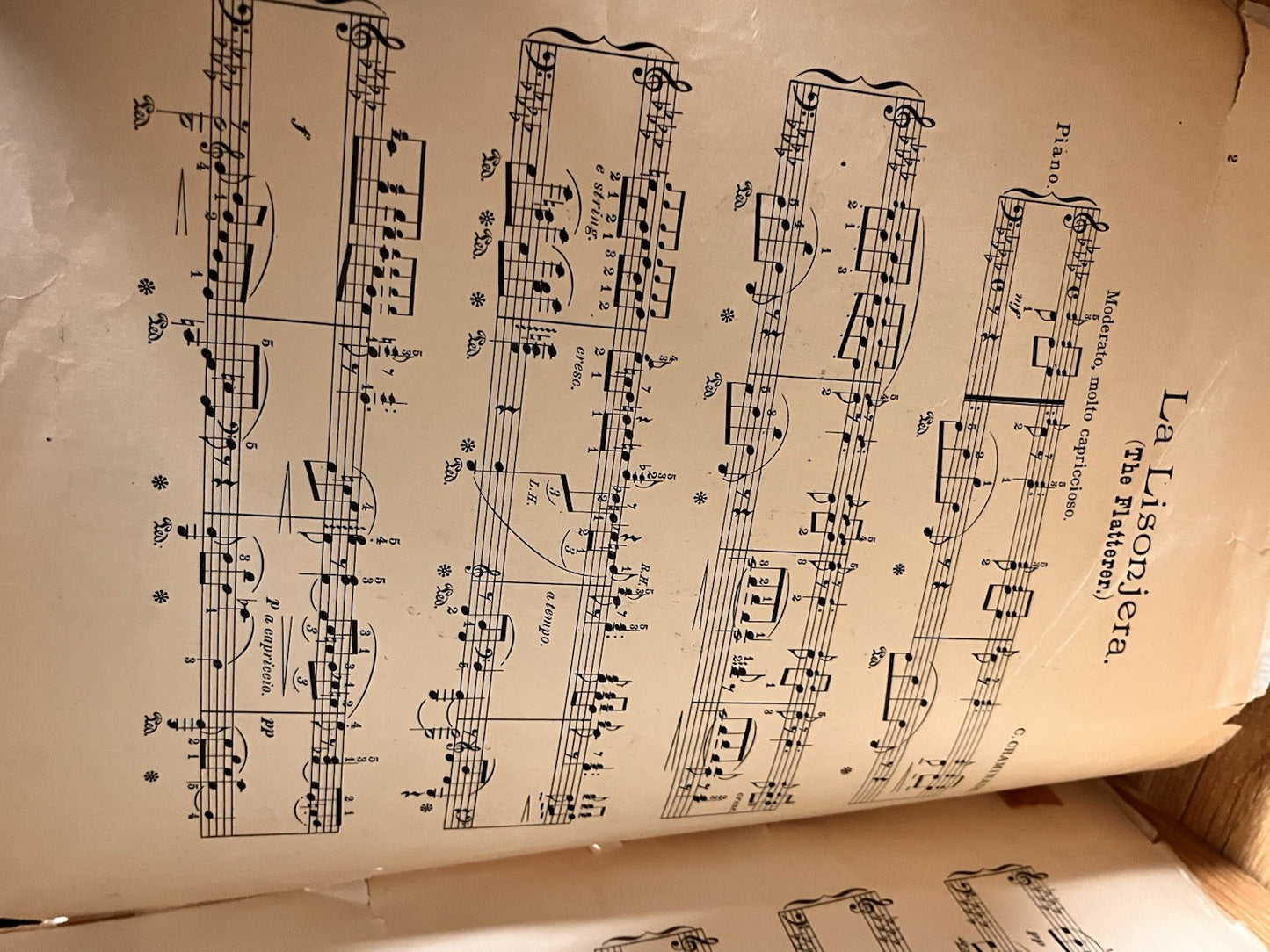 Vintage Old Cathedral Chime| The Flatterer | L. Van BEETHOVEN 1894| 1904 & 1908