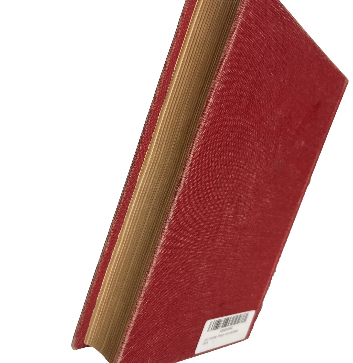 Vintage 1957 Evangelical United Brethren Hymnal Red Hardcover Christian Gospel