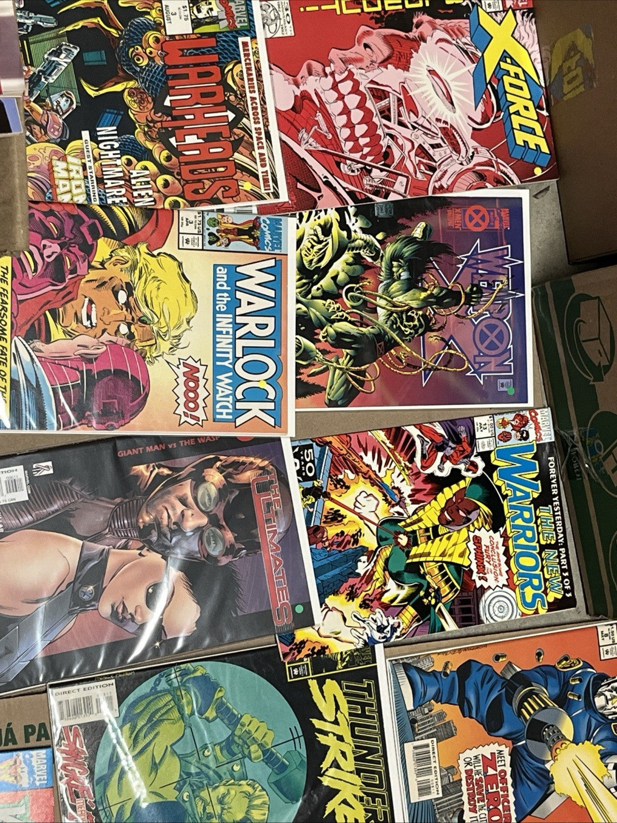 Large 50 COMICS BOOK LOT-MARVEL, DC, INDIES- FREE/Fast Shipping! VF to NM+ ALL