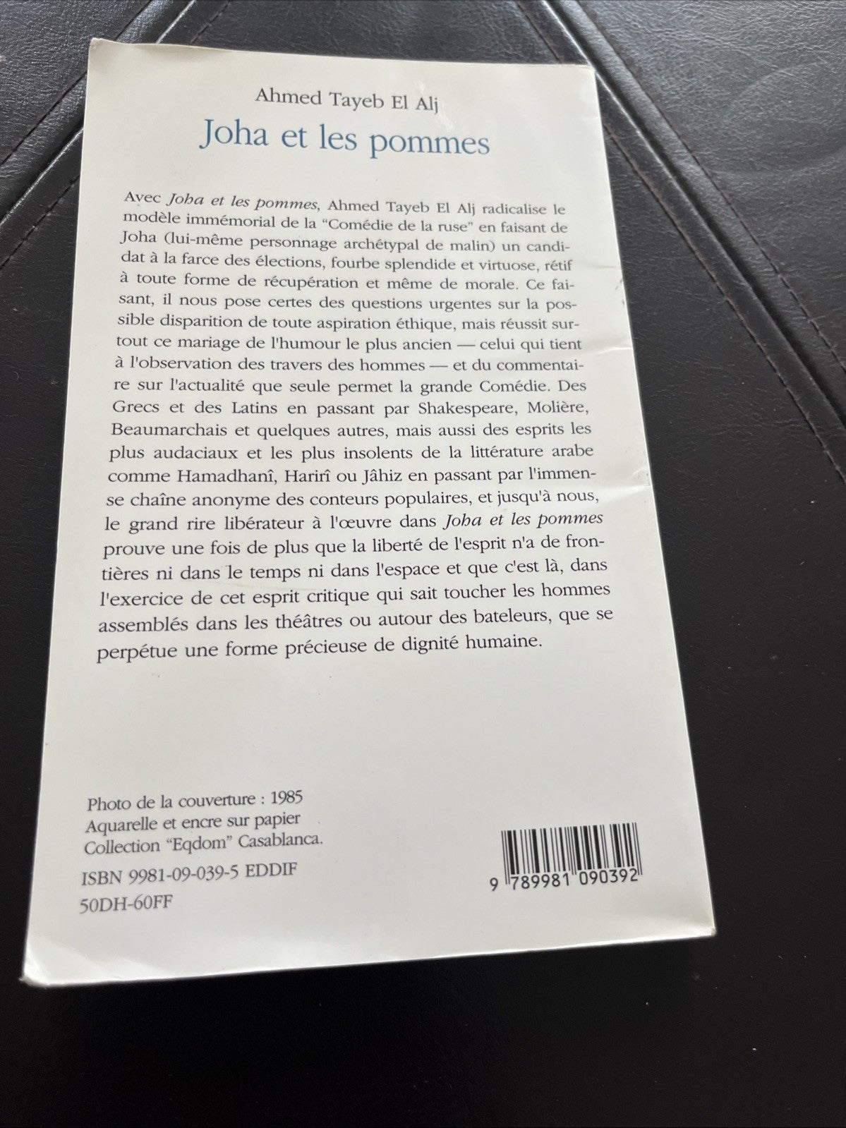 Ahmed tayeb El alj Joha et les Pommes
