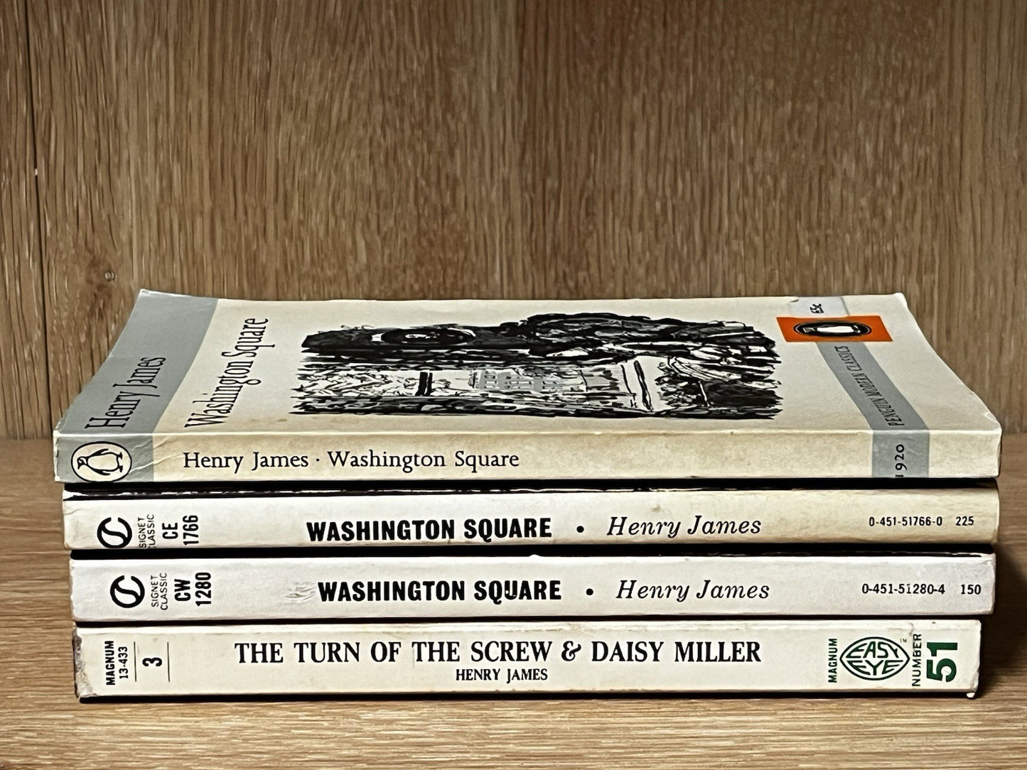 Henry James Washington Square 1963/1964/ 1979 Tune Of The Screw & Daisy Miller