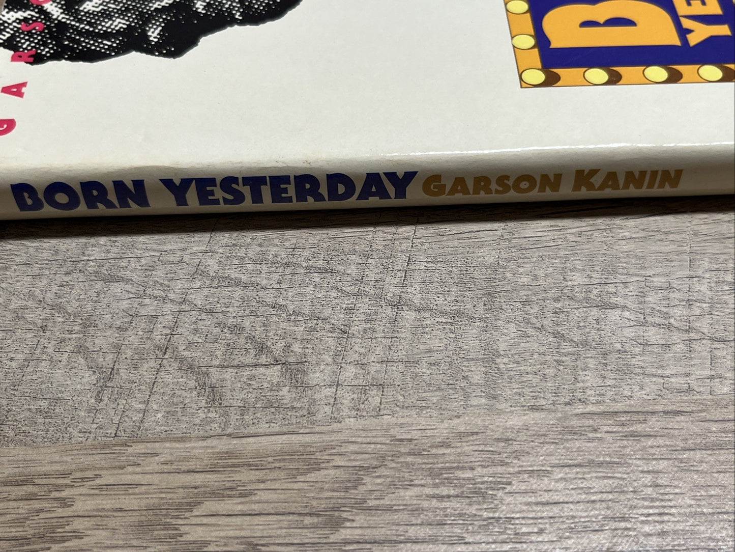 Garson Kanin Born Yesterday 1973 Book Club Edition