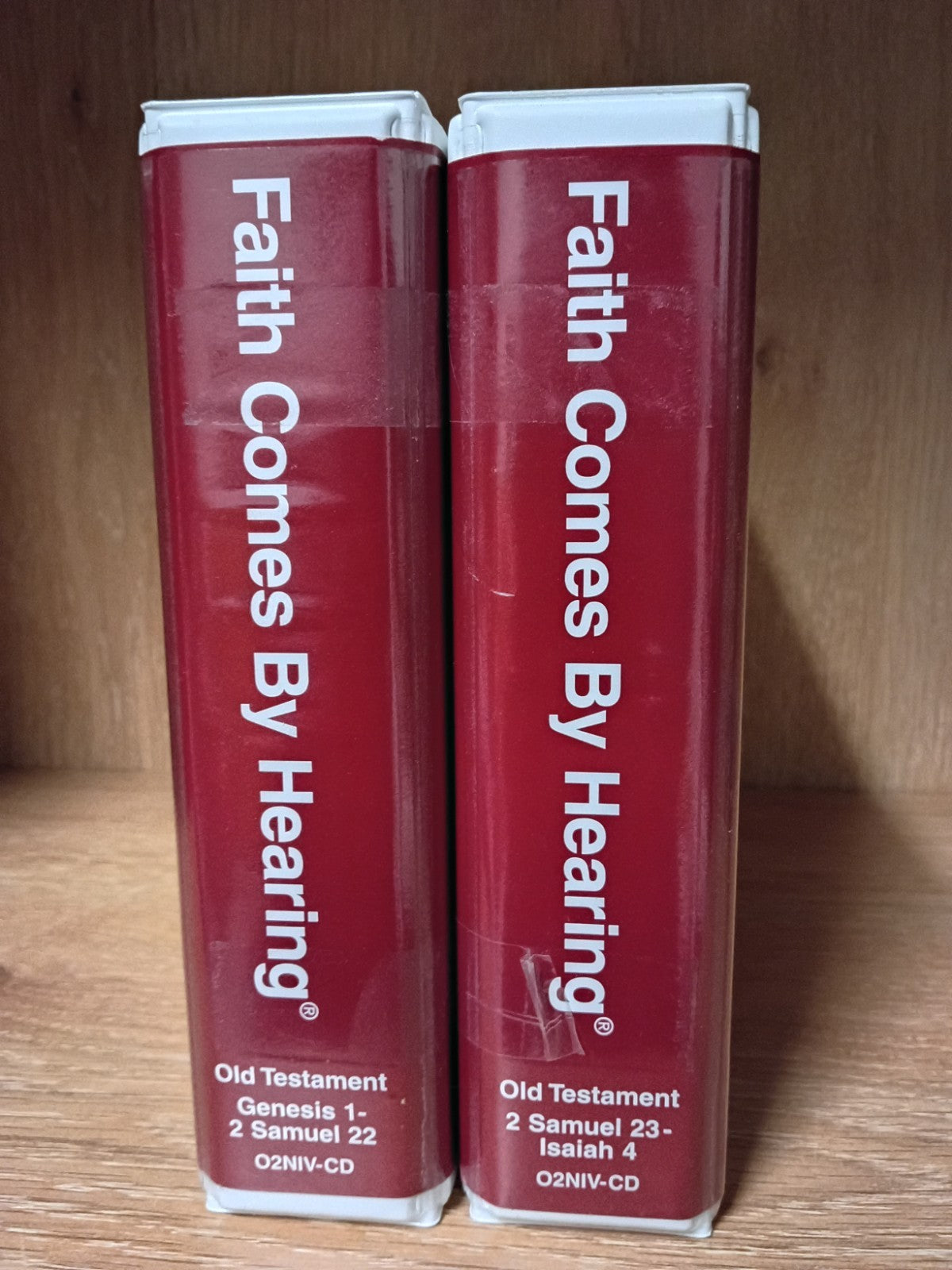 Faith Comes By Hearing -The Bible Old Testament Gene 1- 2 Samuel To Isiah 4 CDs