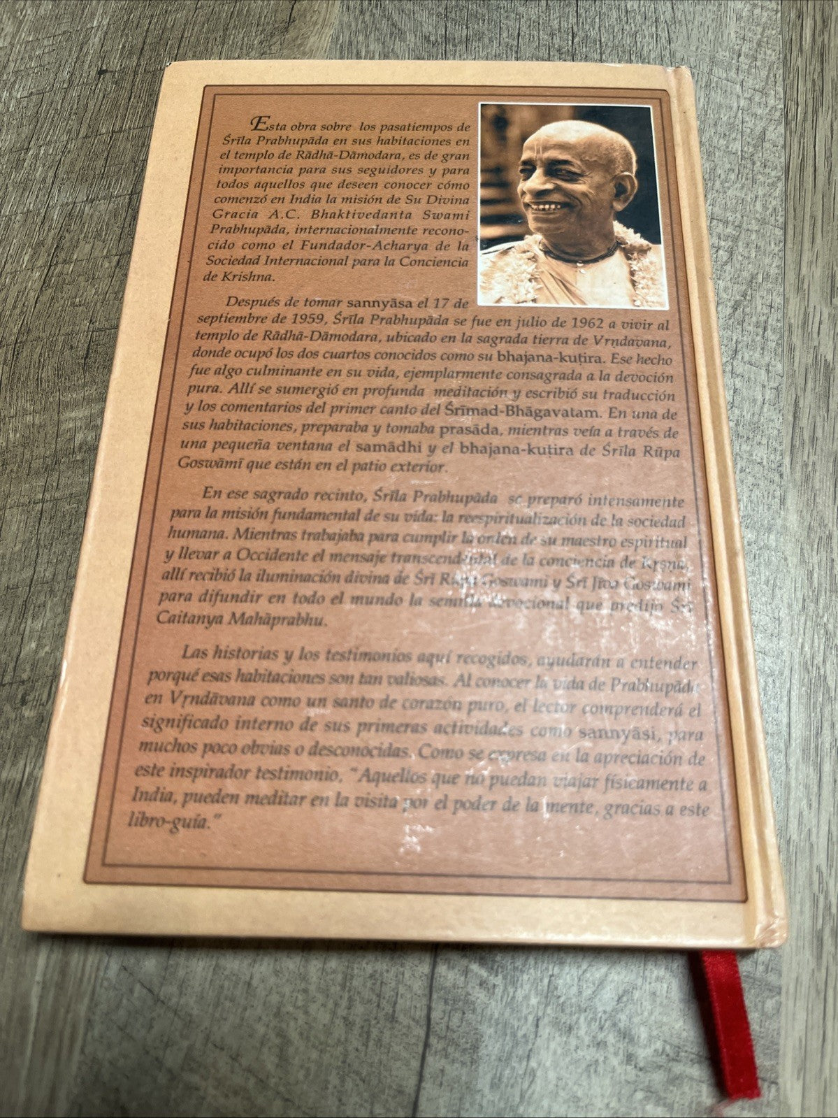Mahanidhi Swami Prabhupada's en Radha-Damodara