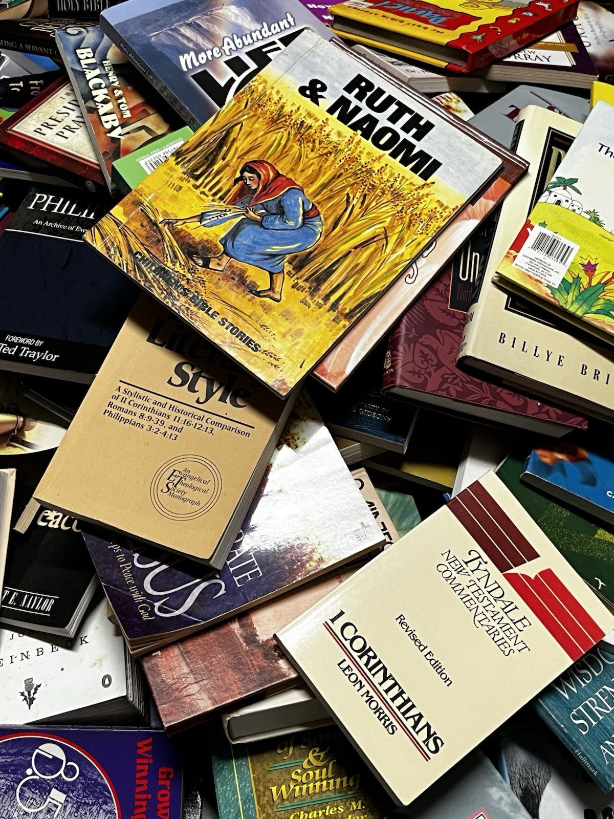 Lot of 20 Christian Prayer Bible Jesus Christ Stories Religion Book RANDOM*MIX