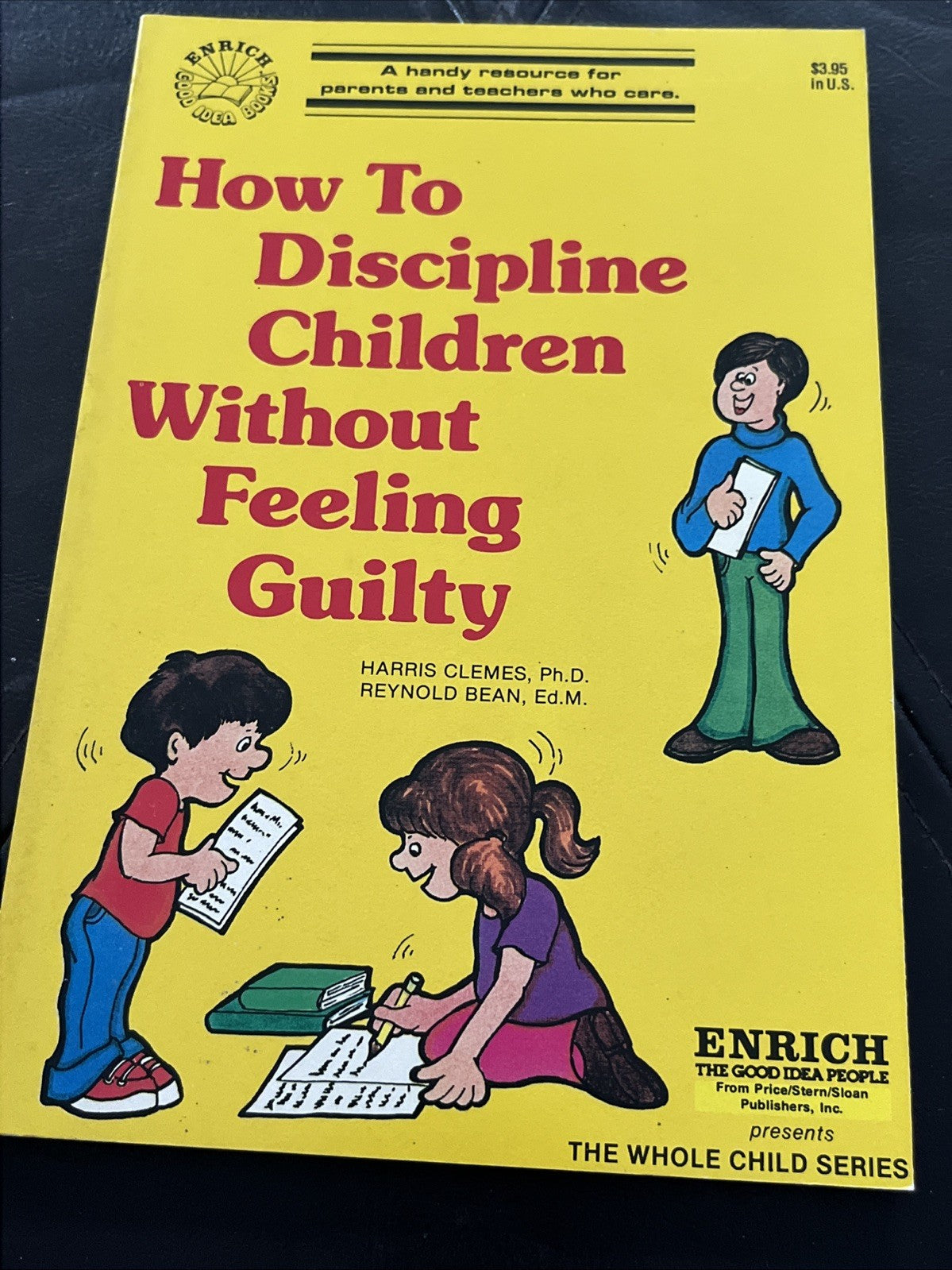 4 Books Lot Whole Child Series Self-Esteem Responsibility Discipline Climes 1980