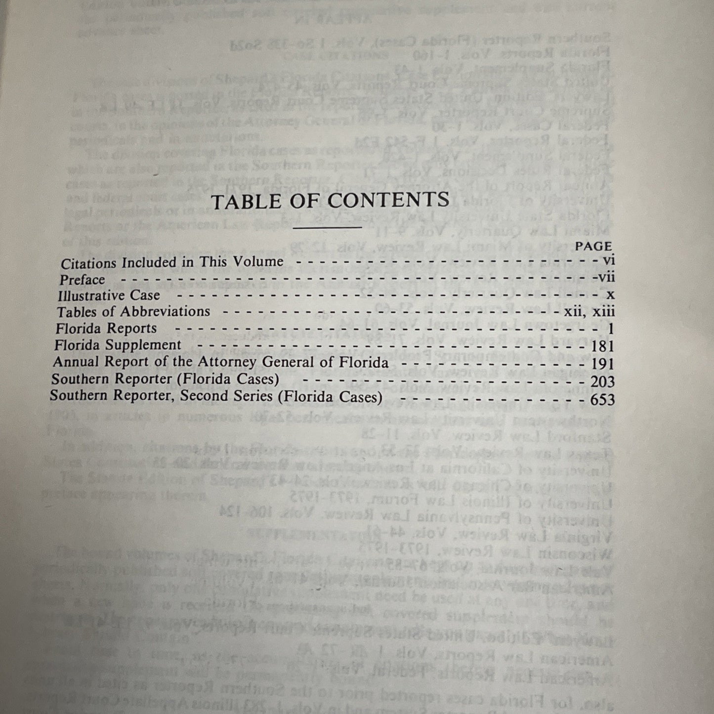 Shepard’s Florida Citations, All Florida Cases, Analyzed, Case Edition 1977 HC