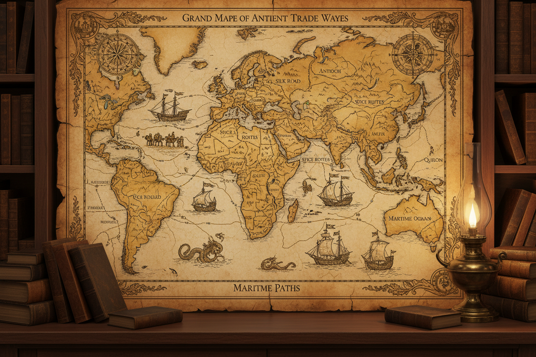 Understanding Ancient Trade Routes Through Maps