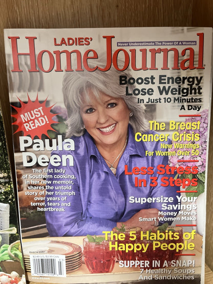 PAULA DEEN SPECIAL COLLECTOR’S ISSUE Quick & Easy/Home Journal MAGAZINES LOT 2