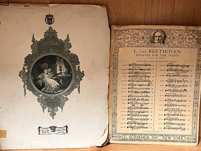 Vintage Old Cathedral Chime| The Flatterer | L. Van BEETHOVEN 1894| 1904 & 1908