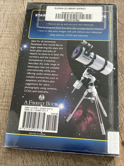 STARGAZING WITH A TELESCOPE By Robin Scagell *Excellent Condition*