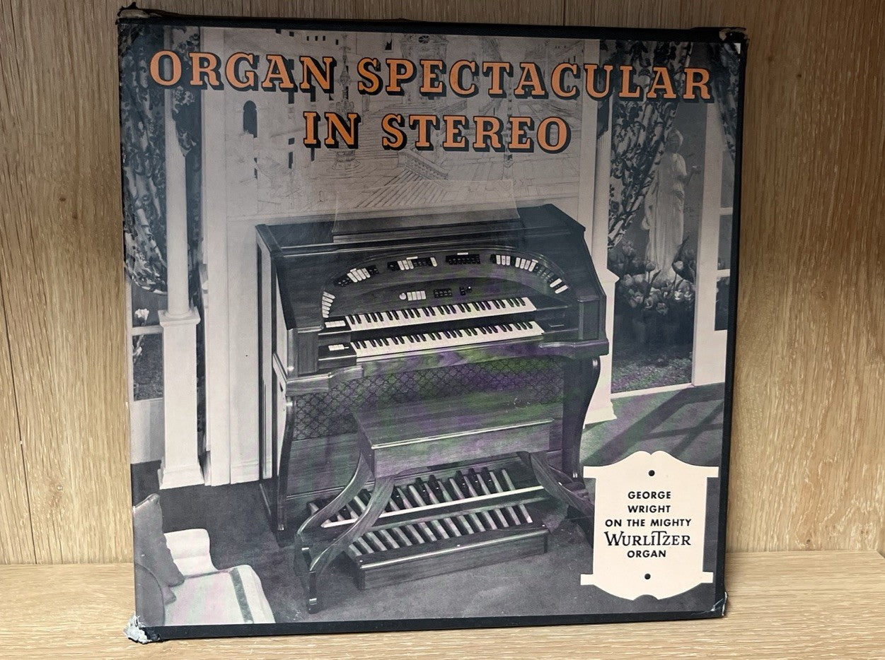 Organ Spectacular in Stereo George Wright Vinyl