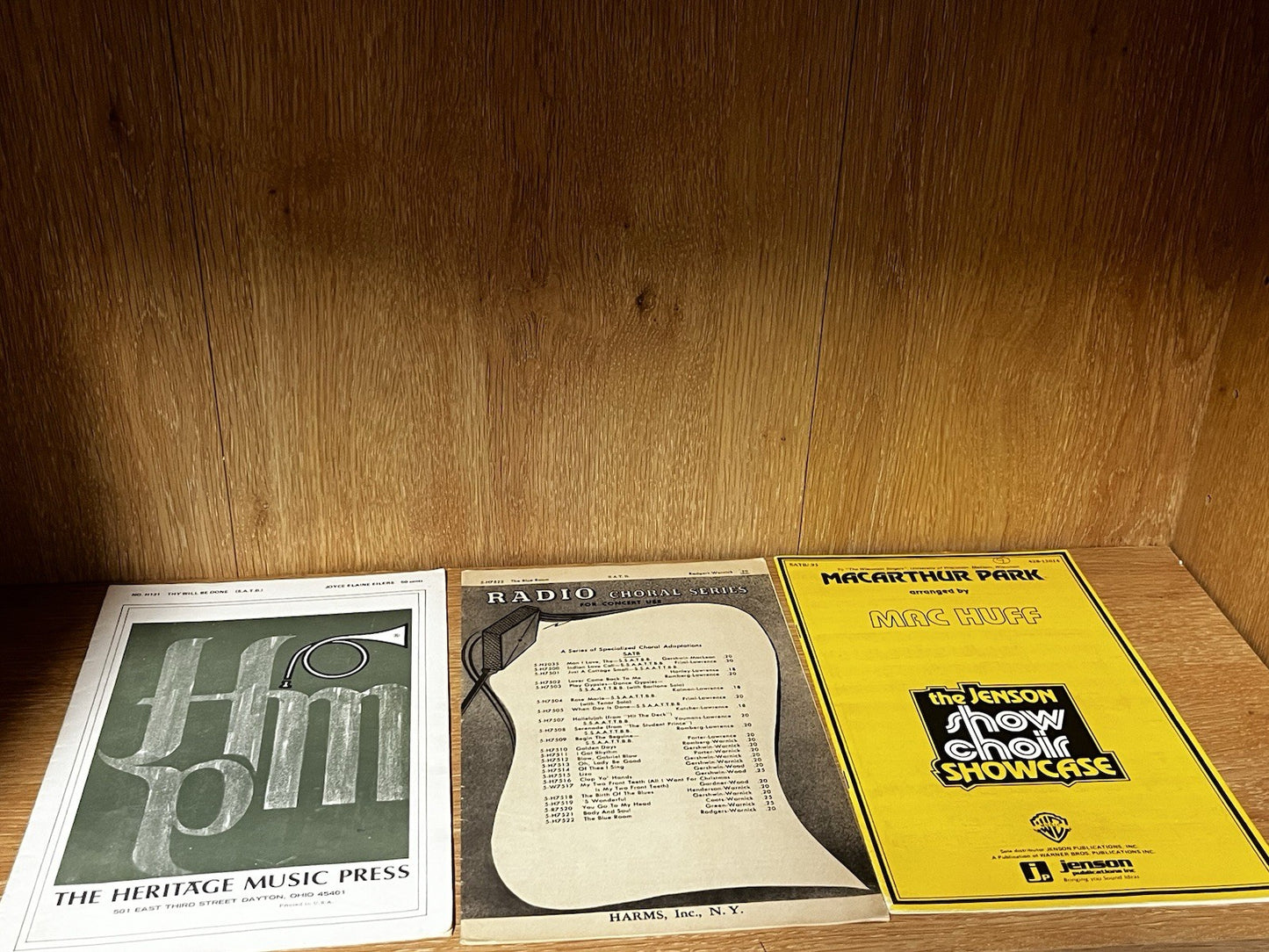 Radio Choral Series For Concert Use, The Jenson Show Choir Showcase & ..