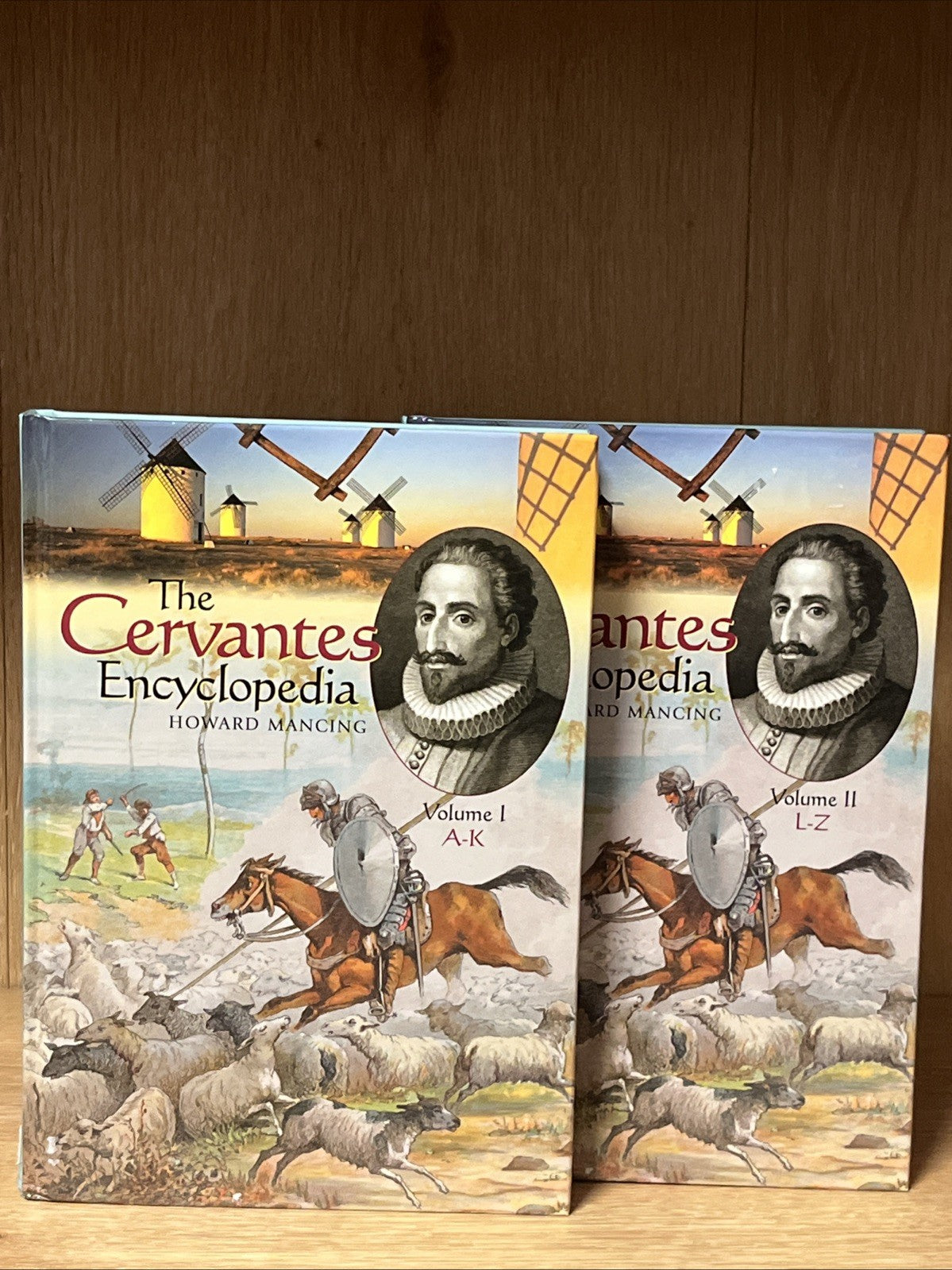 The Cervantes Encyclopedia Volume 1 & 2 Hardcover Howard Mancing 2004 (A-K ,L-Z)