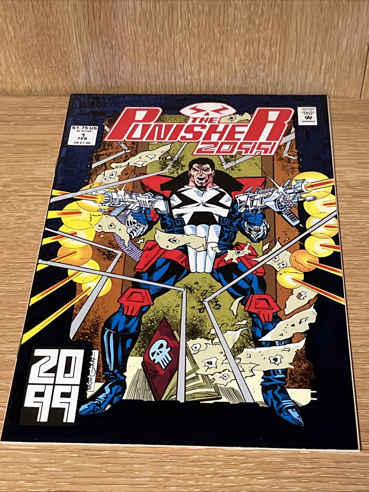Vintage LOT of 5 The Punisher 2099 (Marvel, 1993) #1 1st Ed 1st Print