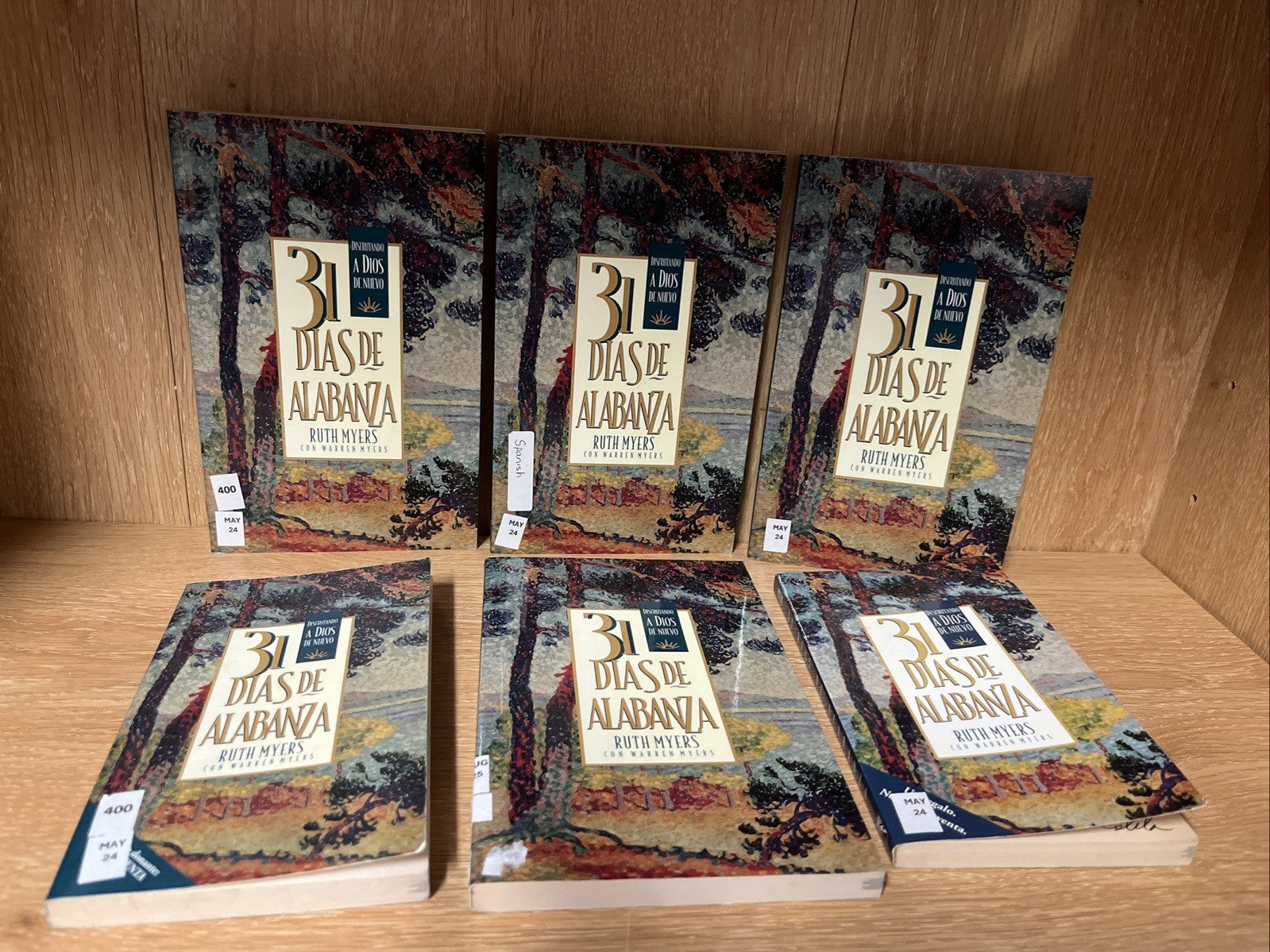 31 Dias de Alabanza: Enjoying God Anew Book Lot Of 6 Ruth Myers (Spanish Edicio)